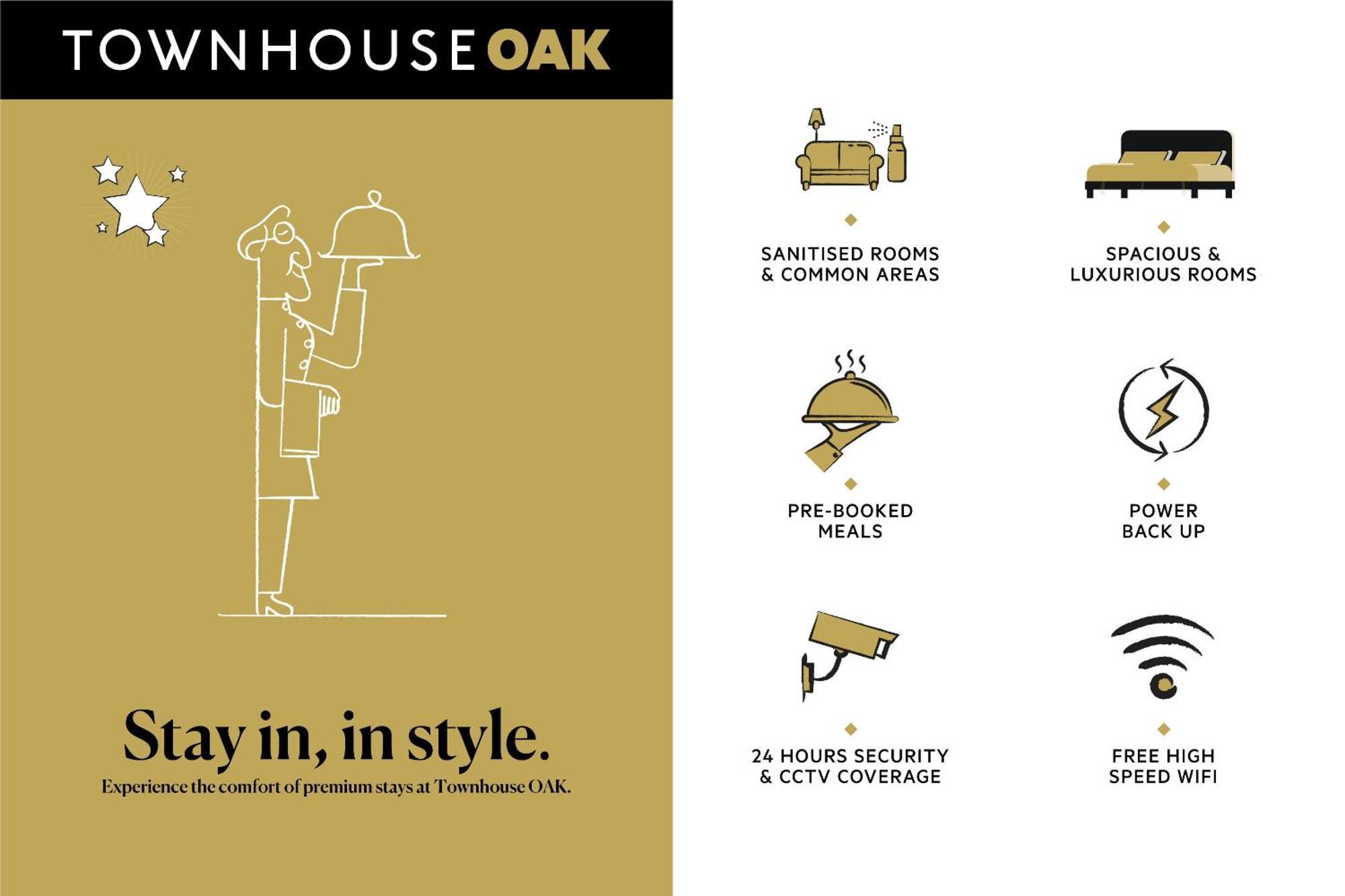 Super Townhouse Oak Hillside Aqua Khandagiri Exterior foto